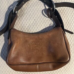 Dooney & Bourke Tan Leather Shoulder Bag